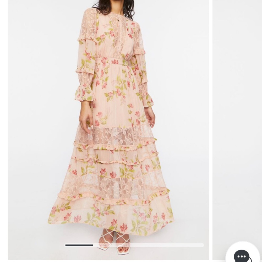 NWT tiered maxi dress